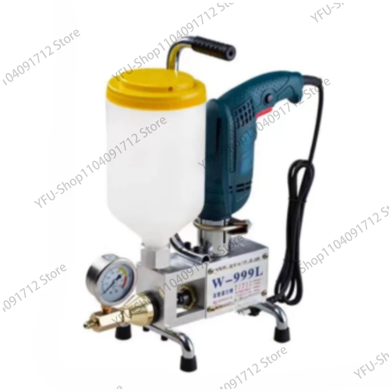 W-999L Epoxy Grouting Machine 220V/1100W Epoxy Injection Pump/Polyurethane Foam Impermeable Water Grouting Machine