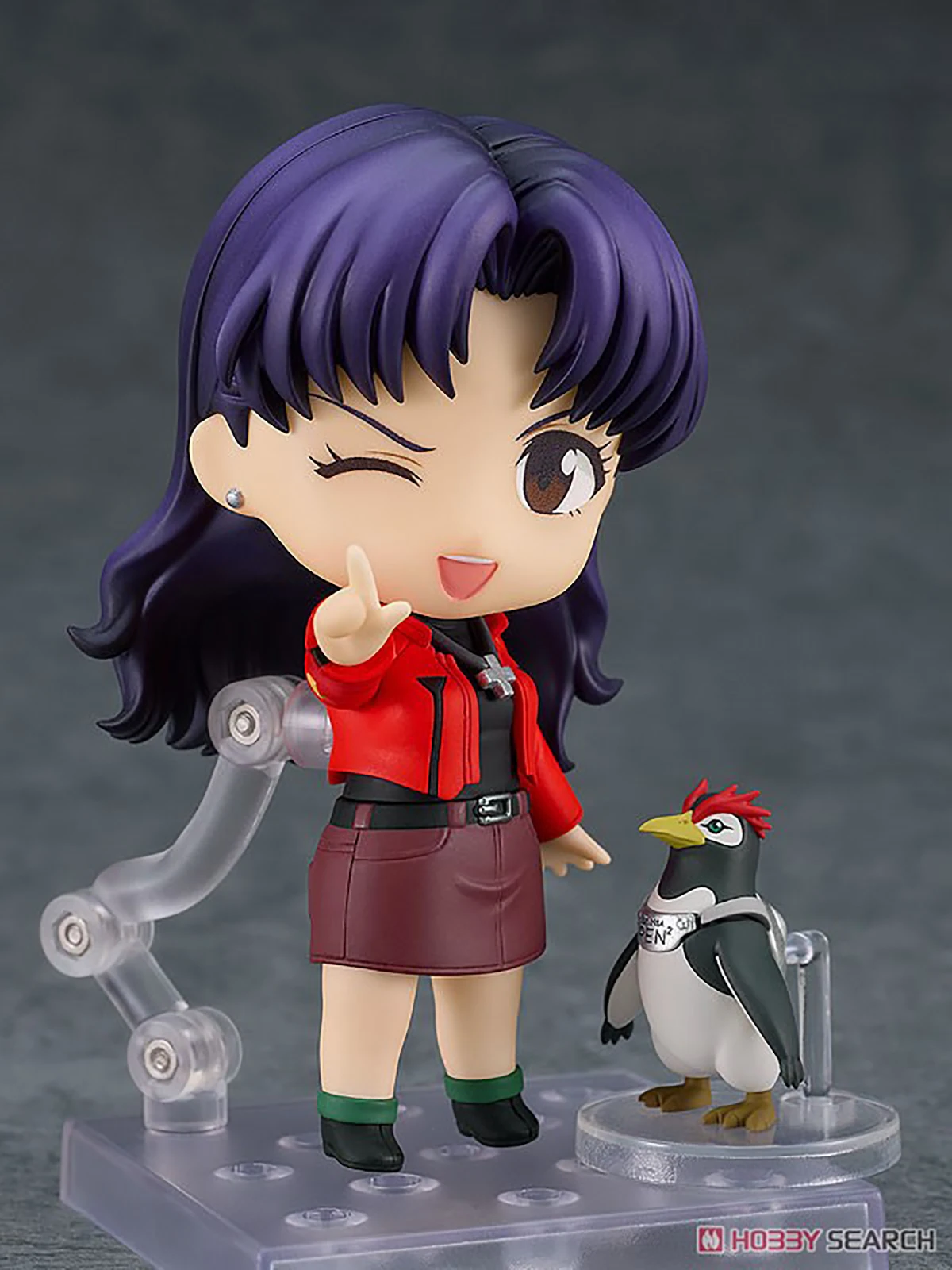 

In Stock Original Good Smile Company Action/Dolls Nendoroid (#2333) Evangelion Shin Gekijouban Katsuragi Misato & PenPen H=100mm