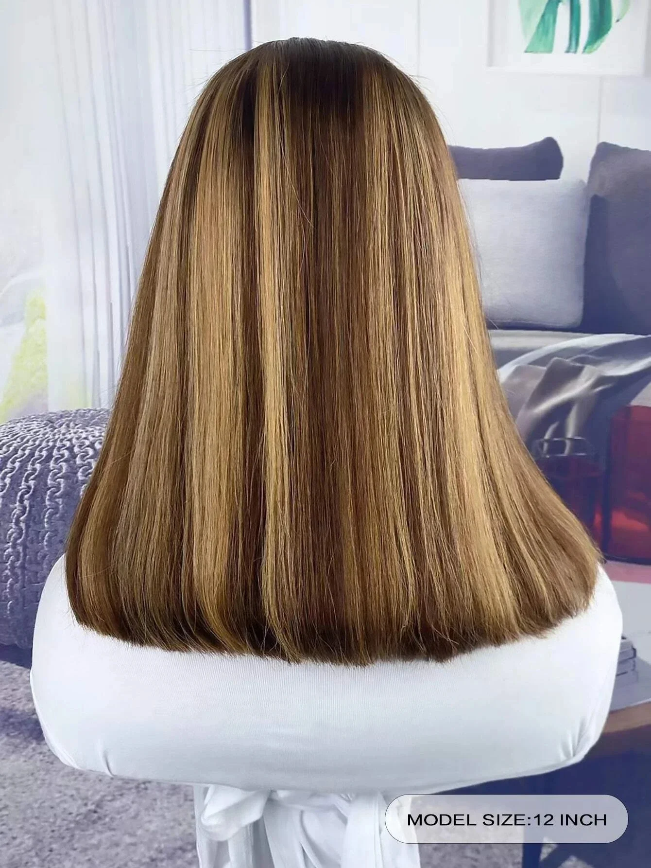 Highlight Blonde Long Glueless 22'' Straight 5x5 Silk Base Jewish Human Hair Wig Baby Hair HD Lace European Hair Preplucked