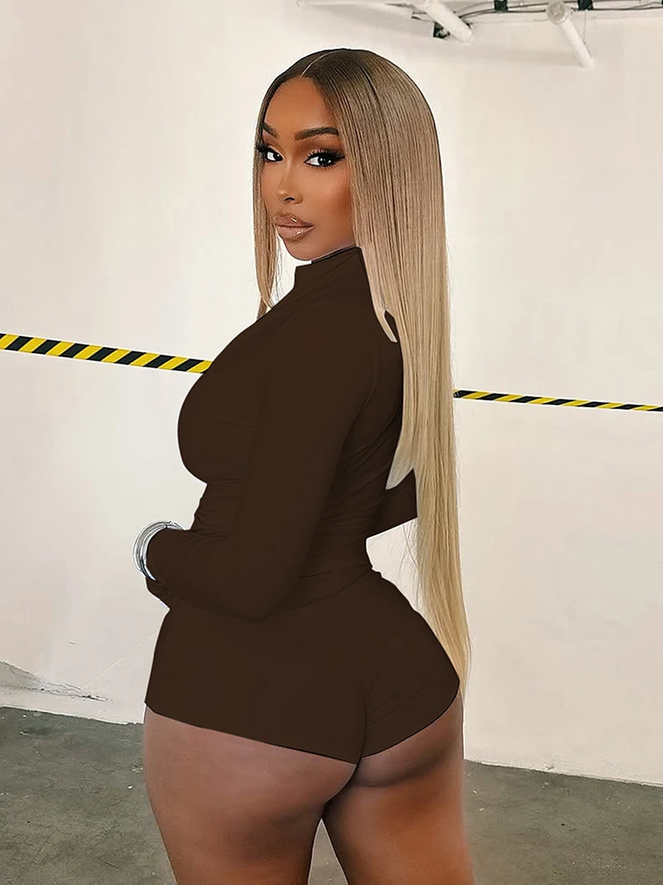 Cutenew رياضي 3 قطعة مجموعة المرأة رياضية عادية كم كامل البريدي الياقة المدورة سترة + شورت + غطاء للقدم مطابقة الشارع وتتسابق #5