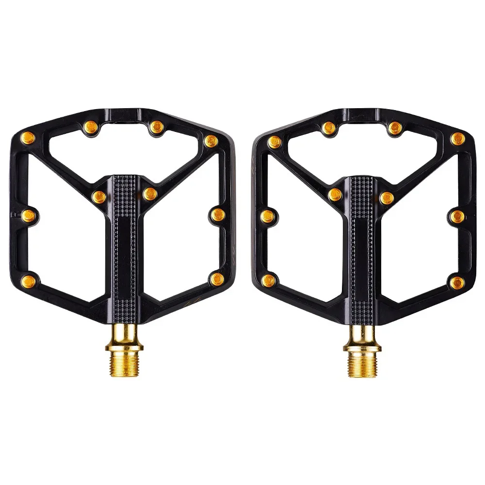 

Mountain Bike Pedals Aluminium Alloy Perrin Lightweight Wide Surface Non-slip Road Bike Racing Pedals Bike Pedals