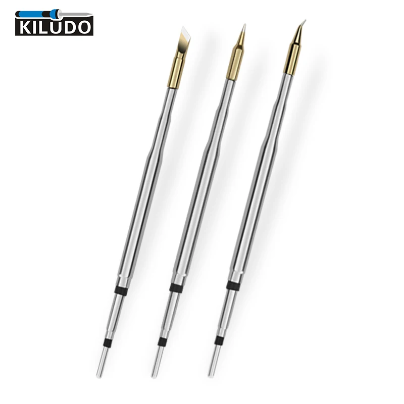 KILUDO C210 Series Integrated Soldering Iron Tips and Heating Core Efficient Heat Conduction Compatible T210 T26 S210 Ha