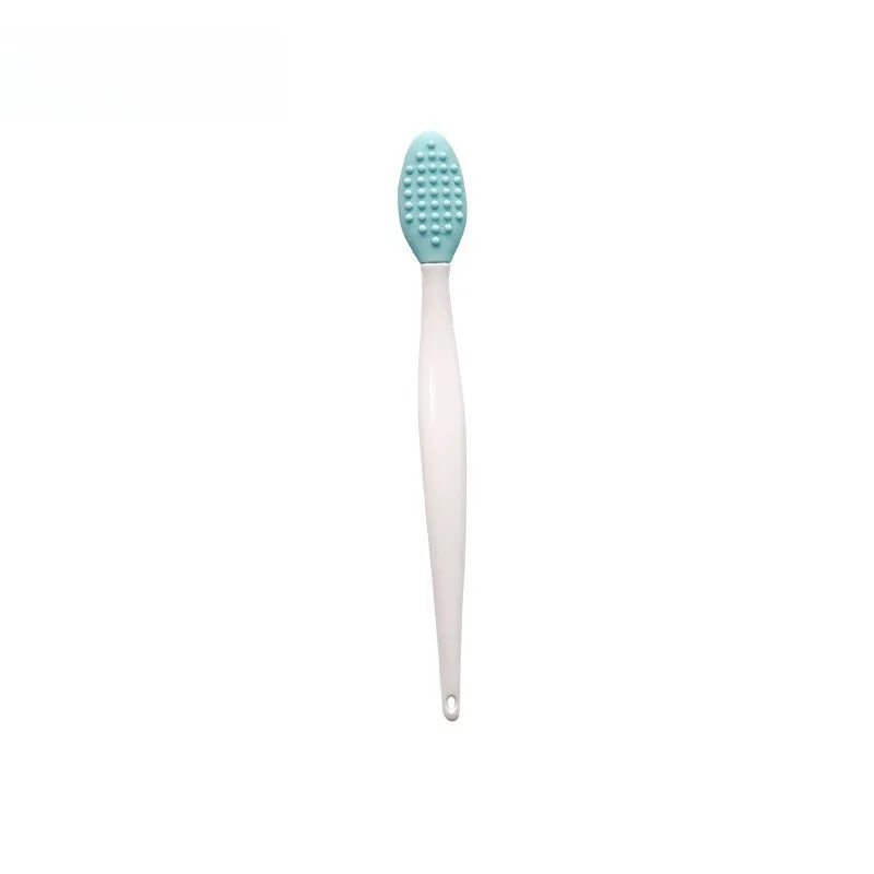 1 pz spazzola per naso in silicone pulizia e rimozione di punti neri massaggio a doppia faccia spazzolatura spazzola per naso strumento di pulizia di bellezza