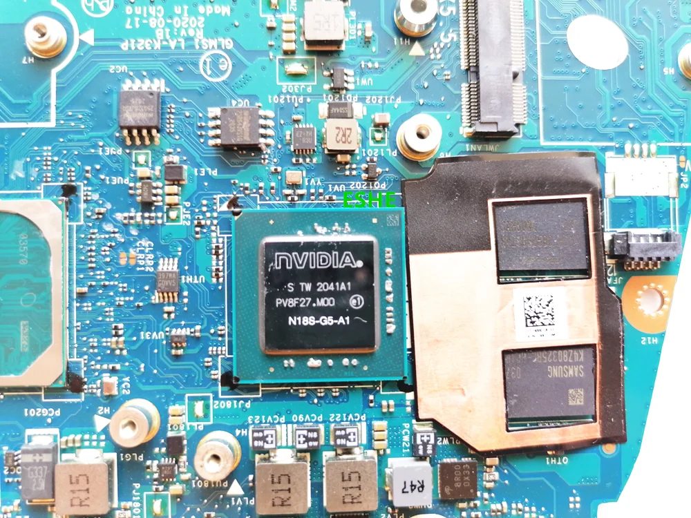 Imagem -04 - para Lenovo Ideapad 514itl05 Portátil Placa-mãe Glms1 La-k321p com i5 1135g7 Cpu 8g 16g Ram 5b21b39800 5b21b39796