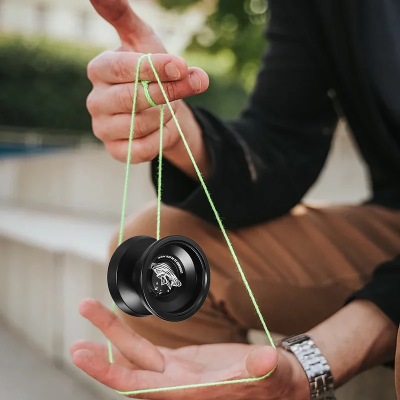 Nuovi cuscinetti a sfera professionali Yoyo sfera Yoyo in alluminio colorato in acciaio inossidabile adatta a bambini e principianti Advanced Clas