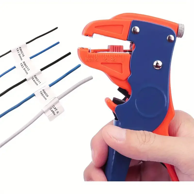 

Reset Spring Cable Crimper Convenient Cutters Practical Tool Carbon Steel Portable Multifunctional Duckbill Wire Strippers