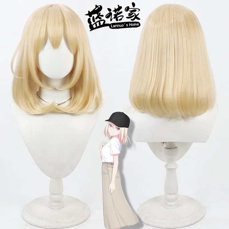 

Anime BanG Dream Misumi Uika Doloris Cos Cosplay Wig Halloween Carnival Party Prop Synthetic Hair Heat Resistant Fiber + Wig Cap