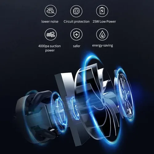 Imagen 2 del producto Bomba de Aire Eléctrica Portátil 3 en 1 con Luz |   Recargable de 1200 mAh |   Inflar y Desinflar |   Lámpara SOS para Camping