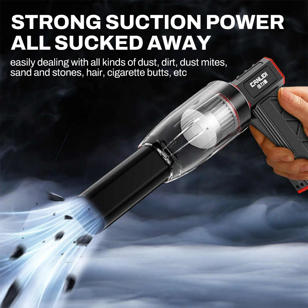 900000 RPM Gewelddadige Stofventilator Perslucht Stofdoek 350g Winddruk High Power Turbo Fan 6-Speed Verstelbare Turbo Jet Blower