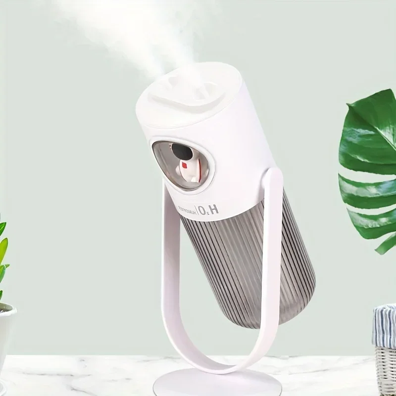 

1 шт., увлажнитель воздуха, увлажнитель с отрицательными ионами с двойным распылением, инструмент для очистки офисного стола, мини-увлажнитель воздуха, предметы домашнего обихода