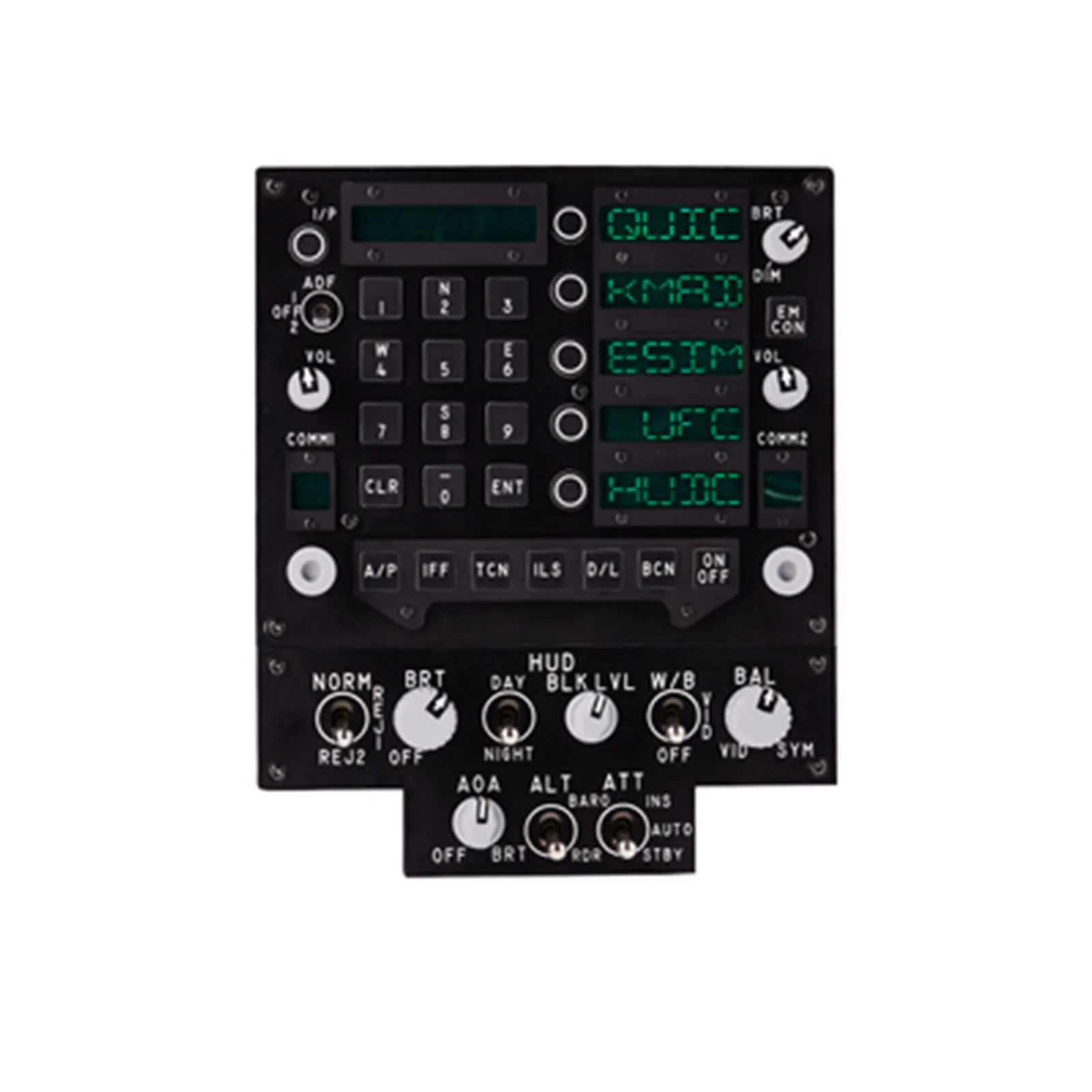 

F18 Multi-function Panel Analog Flight Rocker Peripheral DCS F18C F16