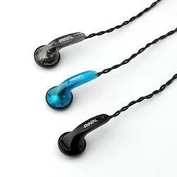 FAAEAL Earphones Iris 2.0 In Ear Earbuds 3.5mm Durable Wired Ear Buds Good Bass Music Headphones Running Sports Gaming Headsets