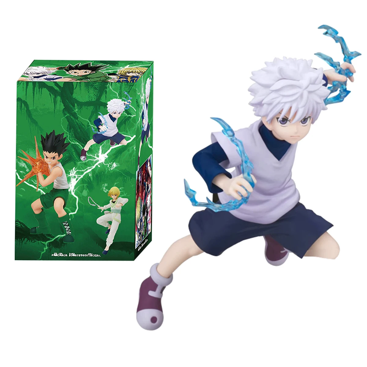 18CM Anime hunter× hunter şekil Killua Zoldyck Action Figure GON FREESS çocuk oyuncakları bebek Kurapika hediye koleksiyonu heykelcik PVC