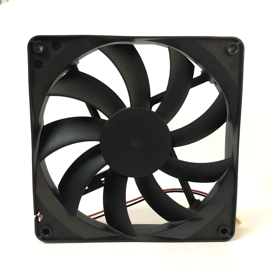 Silent 135MM Cooling Fan 13525 135*135*25MM  Chassis Fan 13525 Thin 13.5CM 12V 0.4A 2PIN