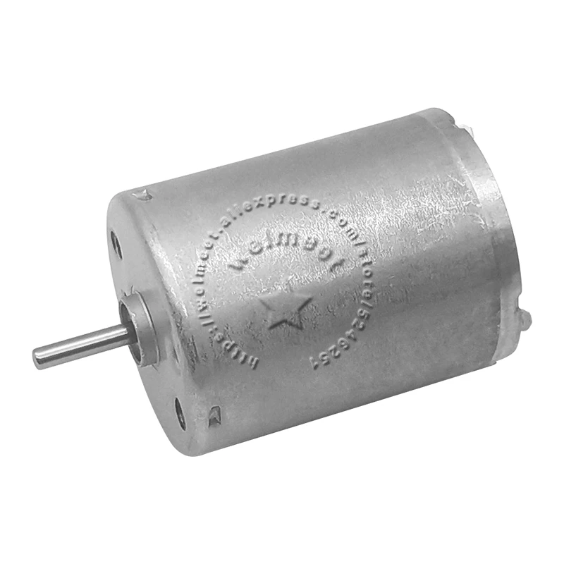 1x RF-370CA-15370 DC12V 5600RPM Micro Carbon Brush DC Motor for Visual Equipment