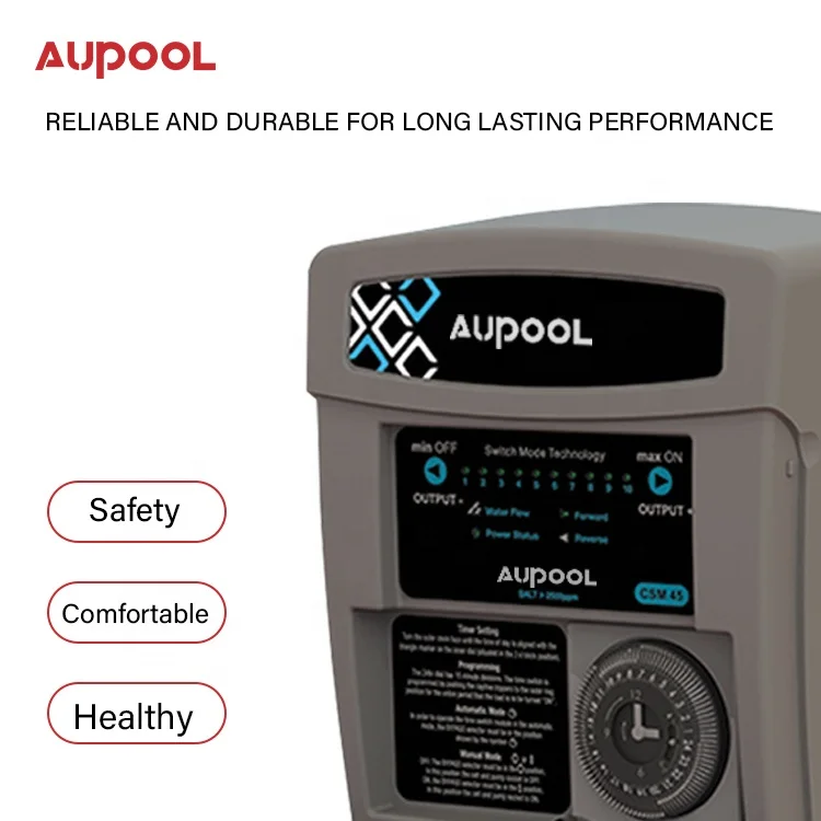 

AUPOOL salt chlorine generator pool saline chlorine filter for swimming pool