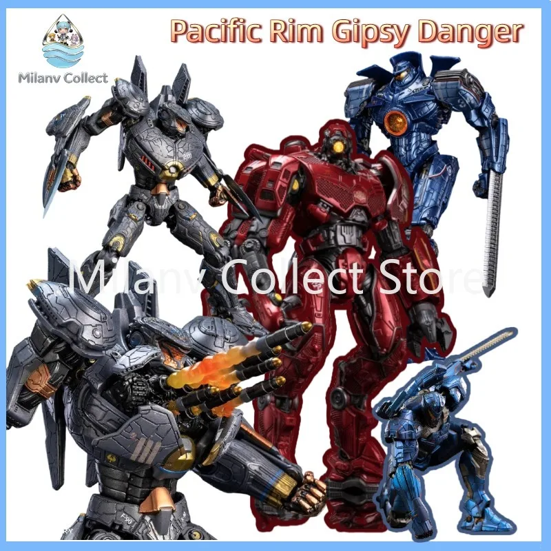 

In Stock LING JIHUN Original Pacific Rim Eureka Gipsy Danger 8-inch 20CM LED Light Emitting Action Figures Toy Gift Collection