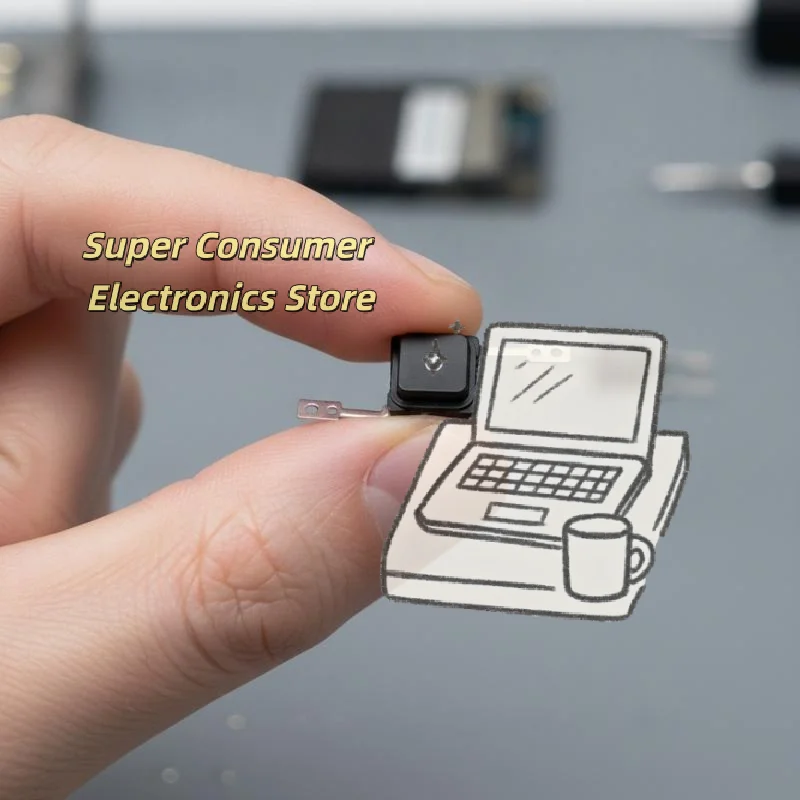 Laptop Power Switch Button Replacement for Latitude 5420 5421 5430 5431, Precise Fit Durable