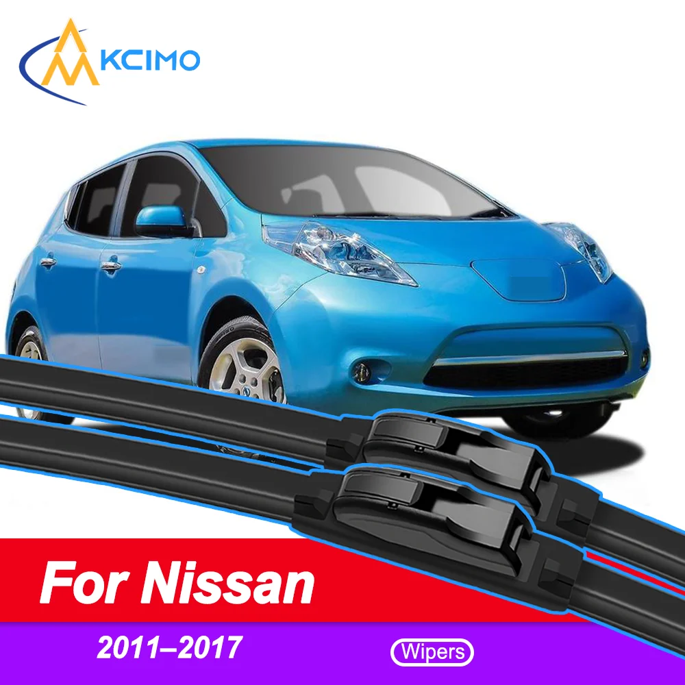 

2PCS HD Car Windscreen Wipers for Nissan Leaf ZE0/AZE0 2011-2017 Venucia e30 (China) Front Windshield Accessories 2017 2016 2015