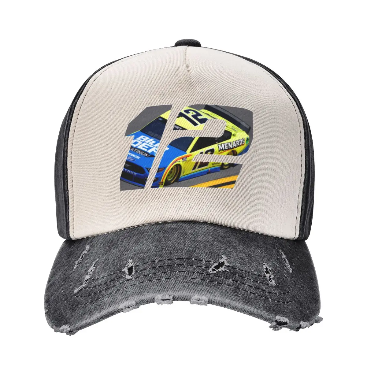 

Ryan Blaney Car 12 Baseball Cap hats on offer Big Size Hat Trucker Hat Women Hats Men's