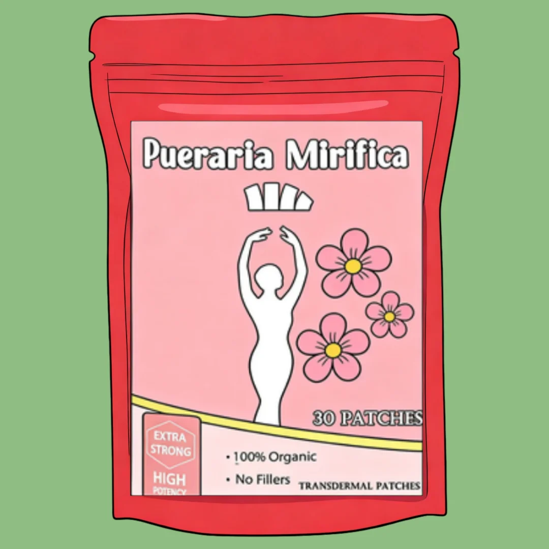 Pueraria Mirifica Transdermal Patches, With Fenugreek, Wild Yam Root, Best Fo Women 30 Patches