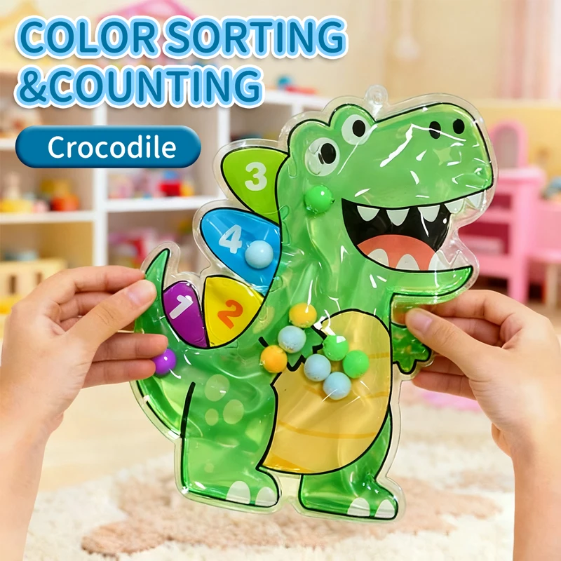 Jouet sensoriel de tri des couleurs et des nombres Montessori, jouets éducatifs pour enfants, développement des motricité Fine, jeu d'apprentissage de tri, cadeau