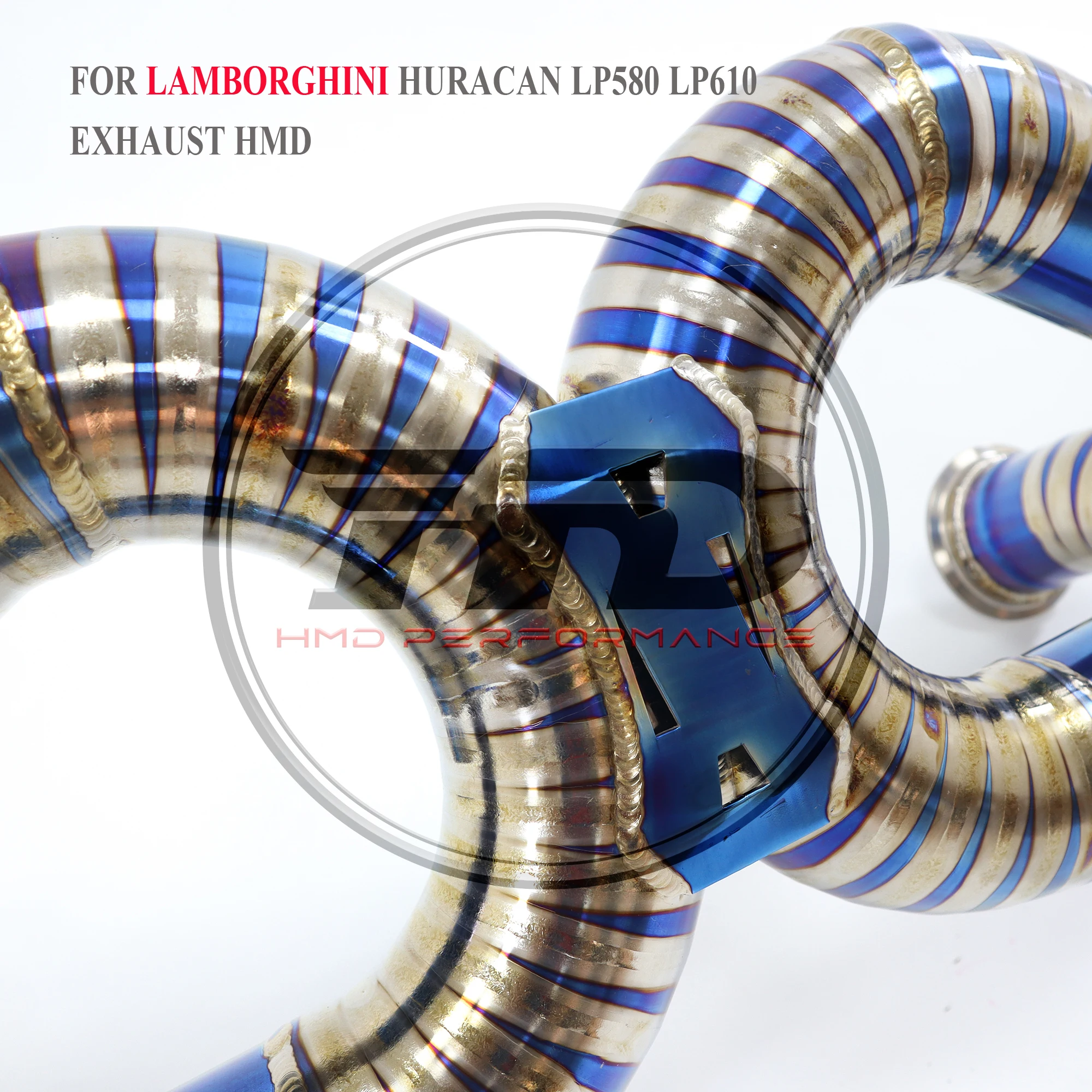 High Quality Catback For Lamborghini Huracan LP580 LP610 Titanium Alloy Exhaust System Non-destructive Installation HMD