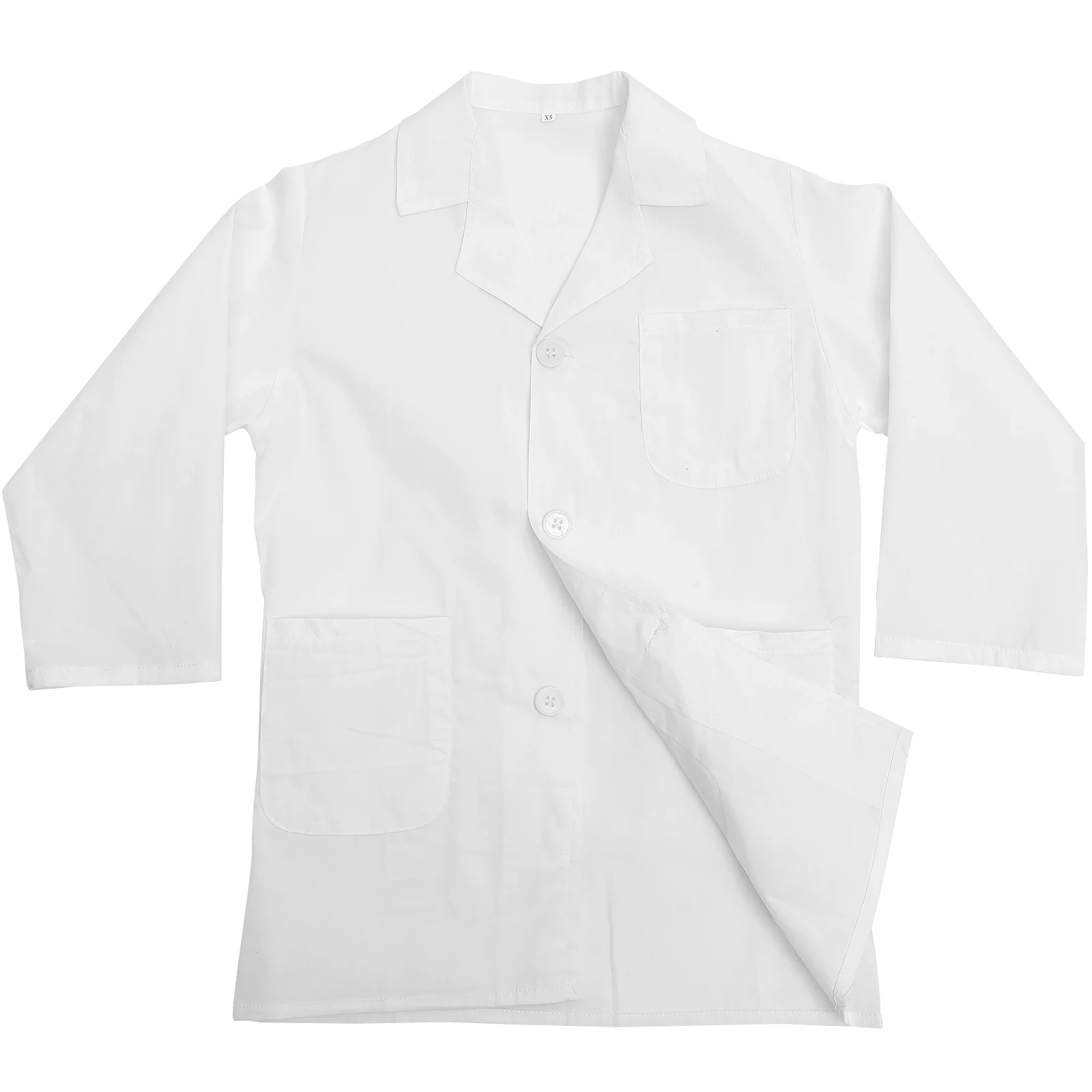 Dress Children's Lab Coat Nurse Halloween Costumes Kids Fabric Simulated Scientist