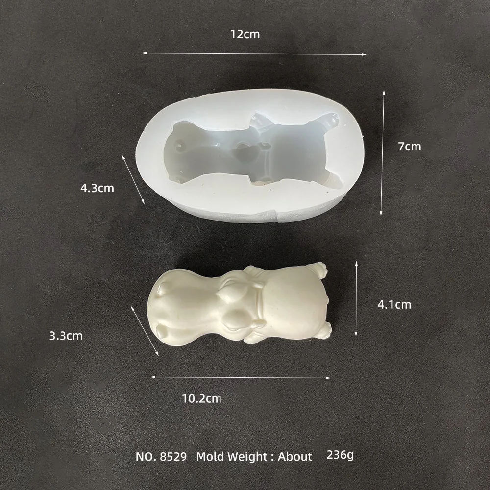 3D Cartoon hipopotam silikonowe formy zwierząt świeca mydło żywica śliczny krokodyl zwierząt mydło zapachowe tynk żywica wystrój