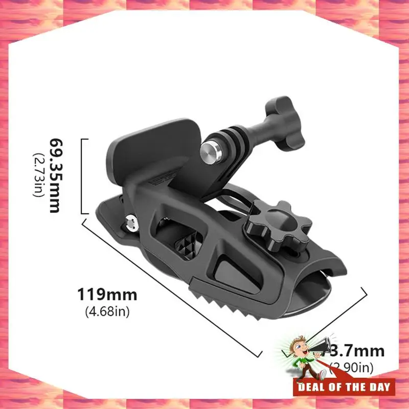 24-Hour Delivery STARTRC For DJI Pocket 3 Action 5 Pro/Ace Pro Motorcycle Helmet Bracket Chin Clip For Action Camera Accessory