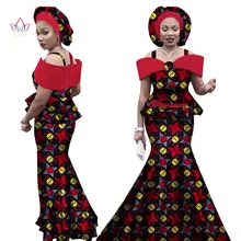 African Dashiki and Skirt Set for Women #3