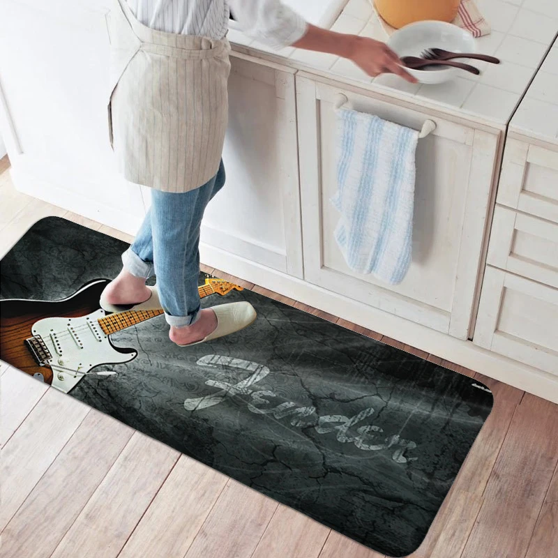 

Kitchen Carpet for Bedroom S-Fenders Washable Non-slip Kitchen Rug Aesthetic Carpets for Living Room Floor Carpet for Home Rug