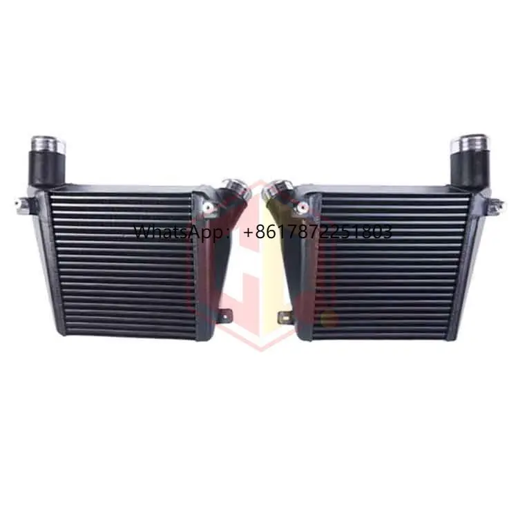Distributori di parti di sintonizzazione automatica Kit intercooler per montaggio anteriore Intercooler per Porsche Panamera