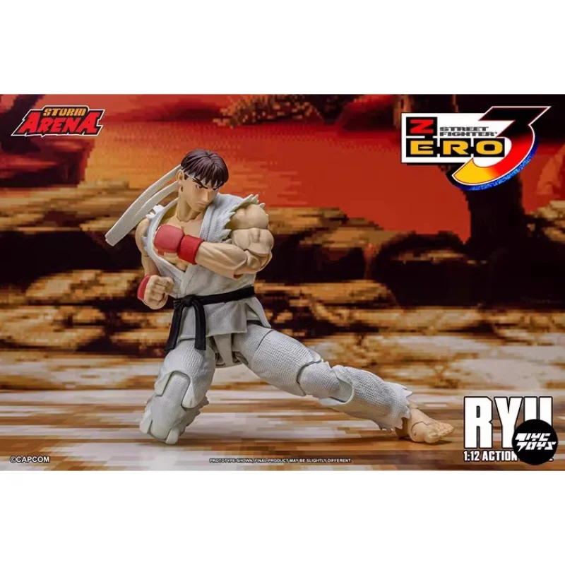 

Storm Toys St Street Fighter Ryu Детский уличный истребитель 3 Ryu Подвижные куклы 1/12 Модели ручных фигурок