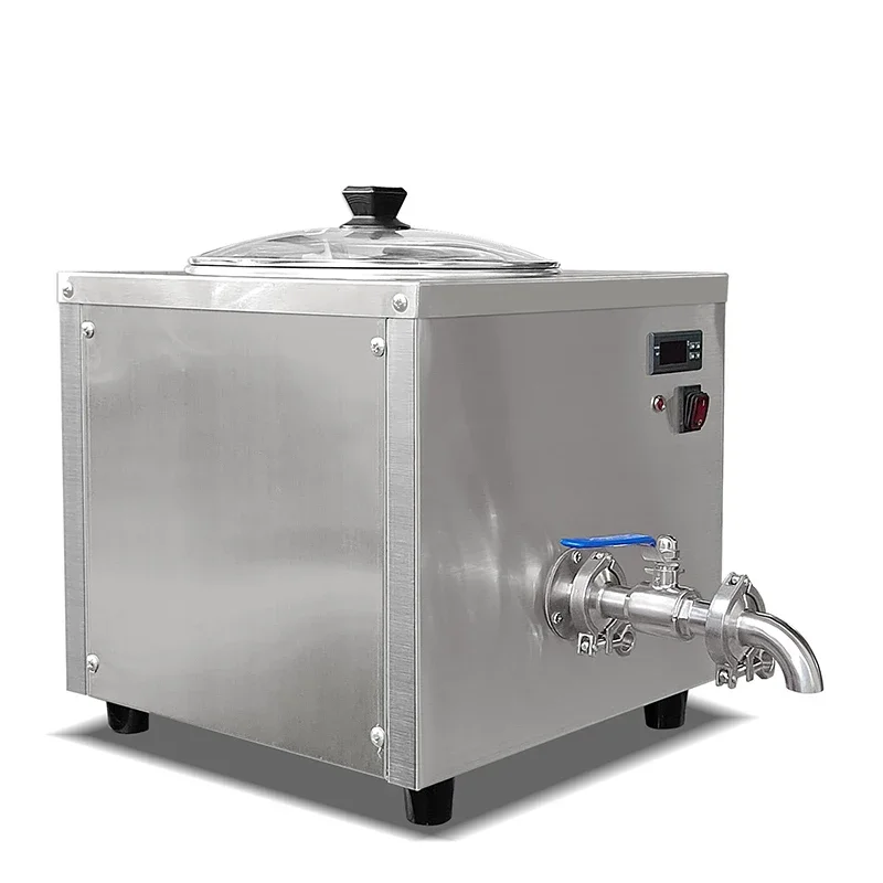 Small-Scale Fresh Milk Pasteurizer Commercial Milk & Goat Milk Pasteurizer Home-Use Juice Sterilizer 14L