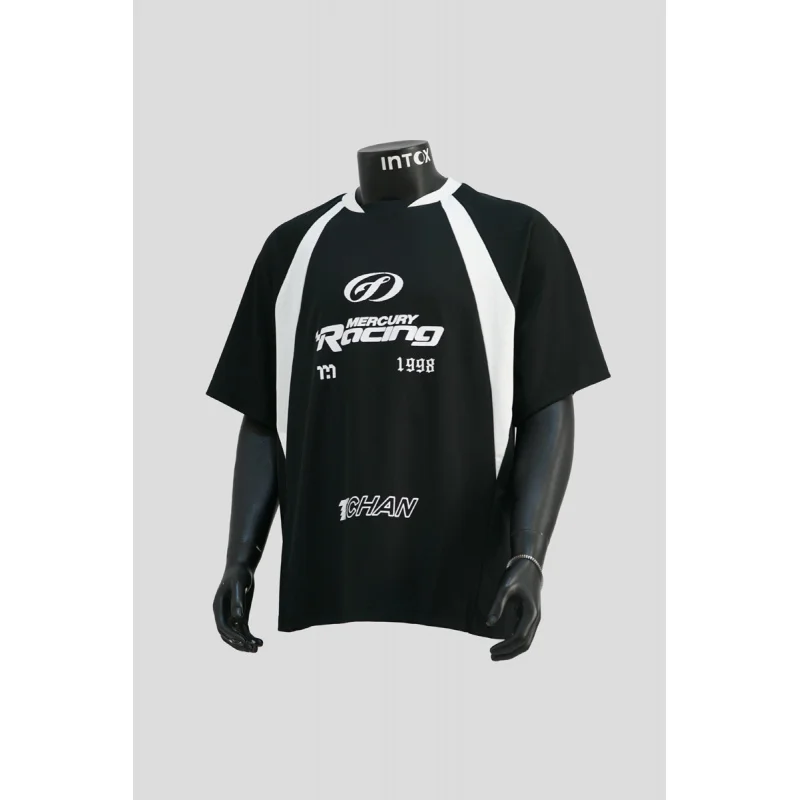 

Мужская футболка с короткими рукавами контрастного цвета в спортивном стиле, дышащий, модный, модный, свободный и повседневный топ