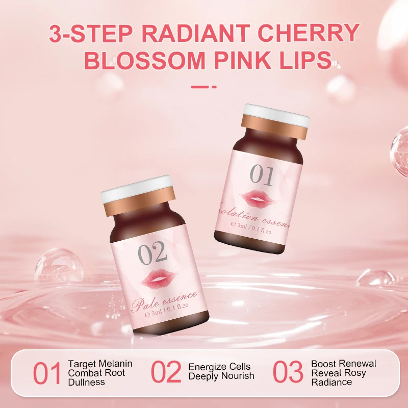 Sober Skin BBリップ リップトリートメント：パーマネントメイク、メラニン除去、ピンクで健康的な唇の回復、サクラリップ