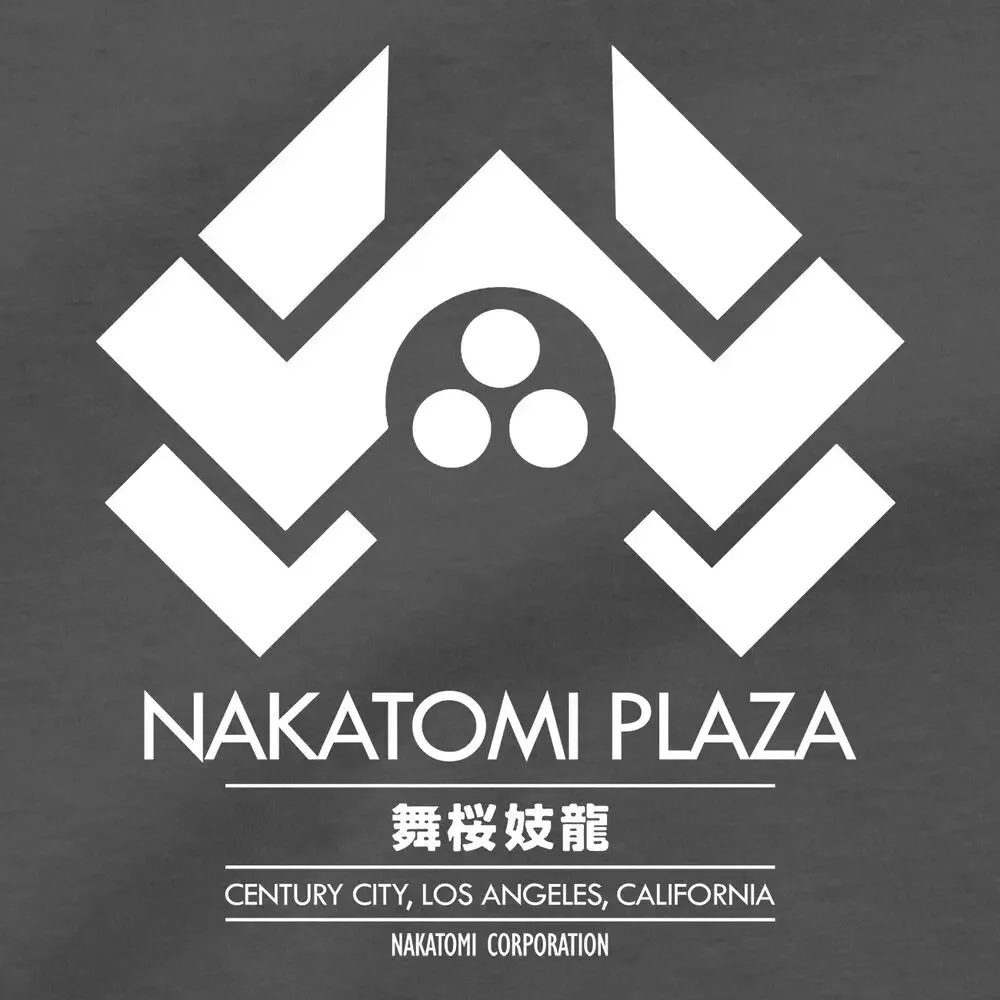 Nakatomi Plaza T Shirt Die Hard Bruce Willis John McClane Movies Hans Bubby Tee