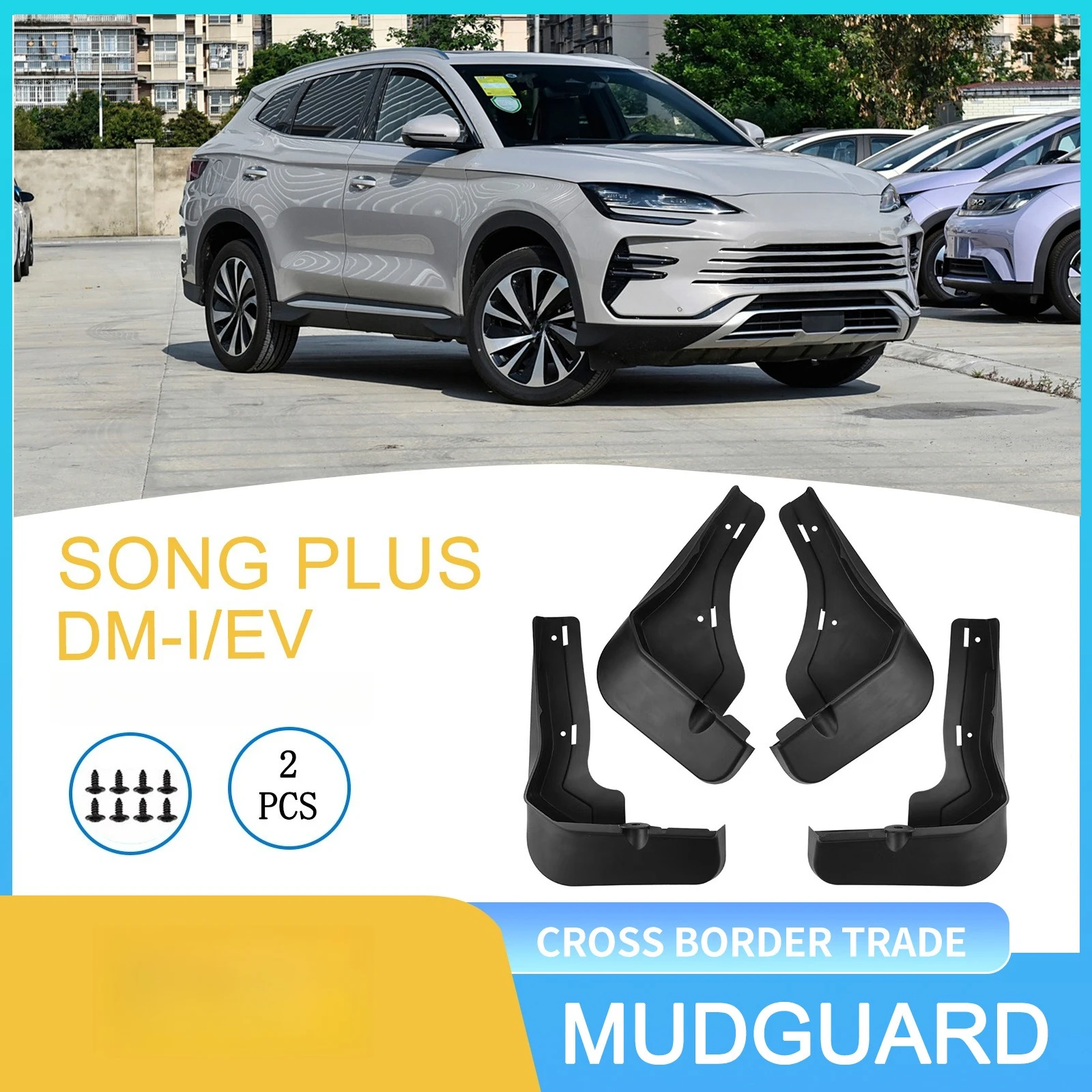 Suitable for BYD Song Plus DM-i/EV 2023-2025 car fender