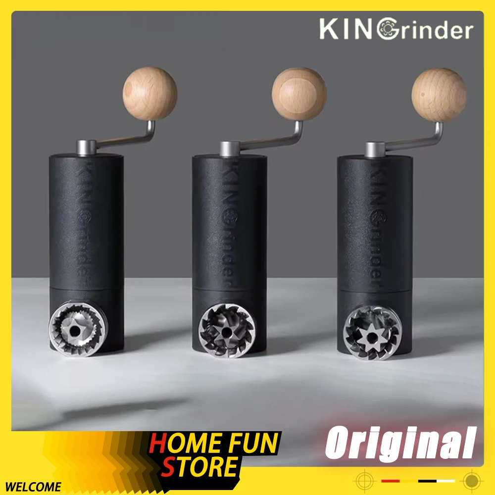 

KinGrinder P0 P1 P2 Coffee Bean Hand Grinder Italian Coffee Precision Hand Mill Portable Outdoor Home Grind Machine Mill Grinder