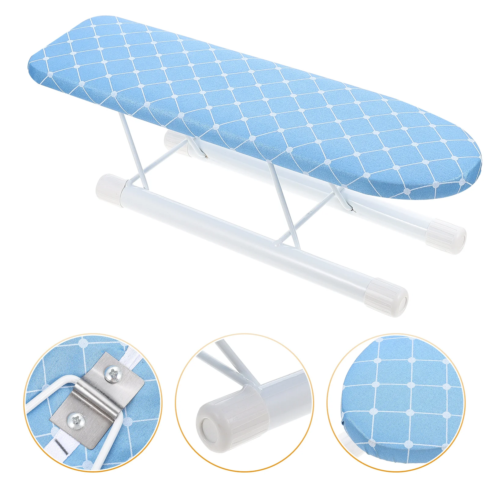 Ironing Board Fabric Garment Steamer Mini Tabletop Foldable Clothing Tailoring Folding Sturdy Premium