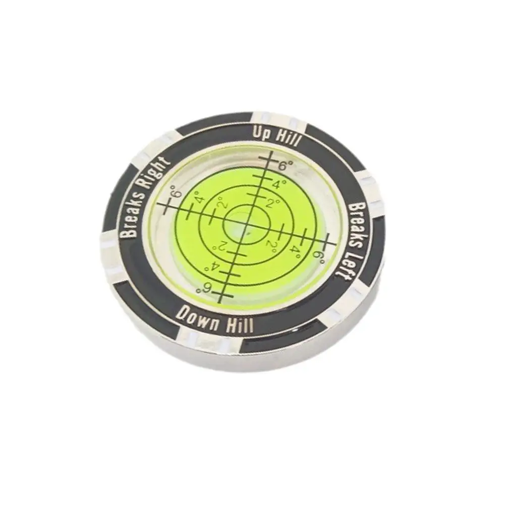 Golf Slope Meter Golf Ball Marker Spirit Level High Precision Golf Tools Leveler For Gardening Architecture Golf Accessorie M9u7