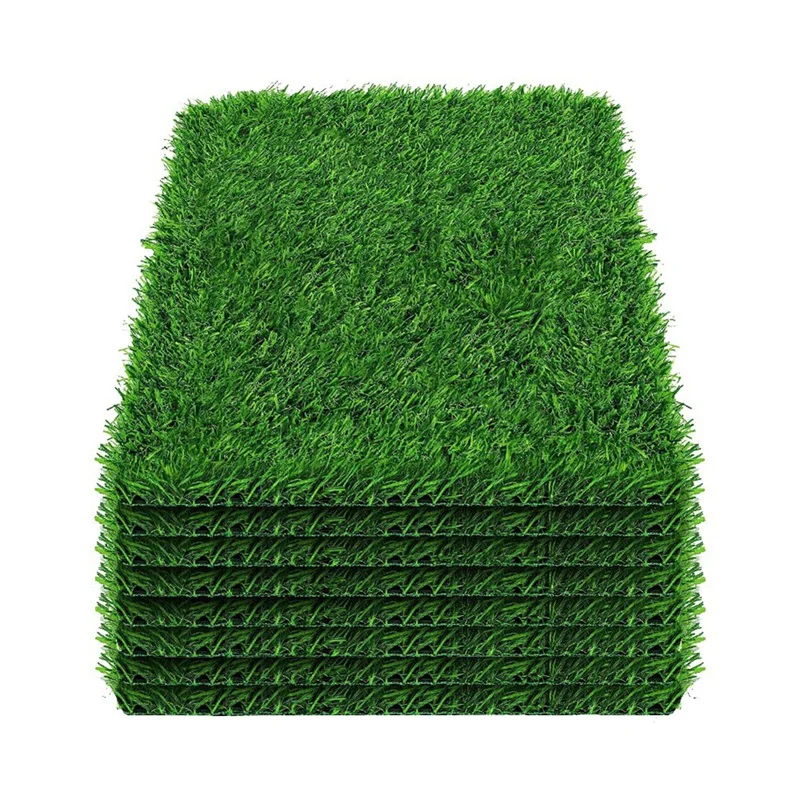 8 Pack Chicken Nesting Pads, 12X12 Inch Artificial Grass Liners, Durable & Reusable For Egg Bedding