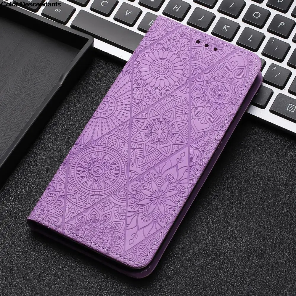 Redmi A1 Magnetic Leather Phone Flip Case for Funda Xiaomi Redmi A1 Plus Case Xiomi Retro Embossed Wallet Back Cover Card Holder