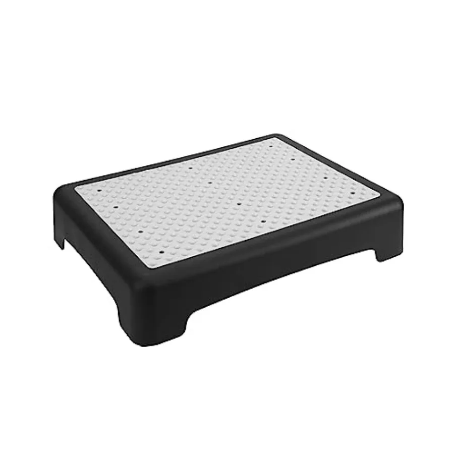 

Step Stool for Adults Heavy Duty Anti-Slip Ideal for Outdoor Kitchen Bathroom Bedroom Plastic Holds 440 lbs Half Step Ladder La