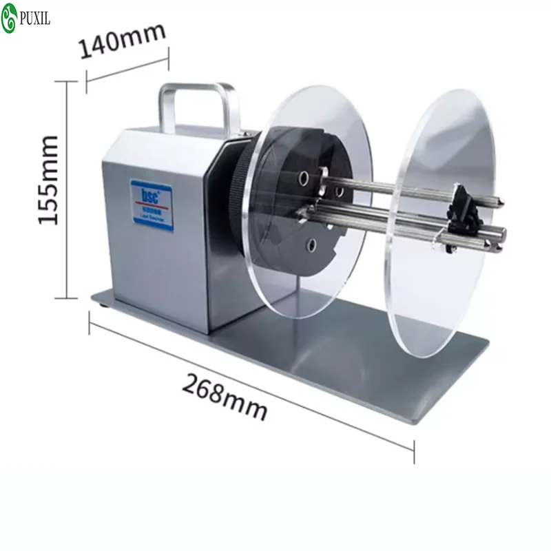 BSC-X5S Label Rewinder Coreless Fully Automatic Rewinding Machine Barcode Thermal Machine Multifunctional Rewinding Machine byEX