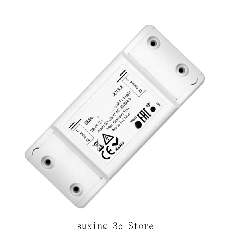 

E8BE Беспроводное интеллектуальное переключение Wi-Fi AC90-250V 10A ретрансляции.