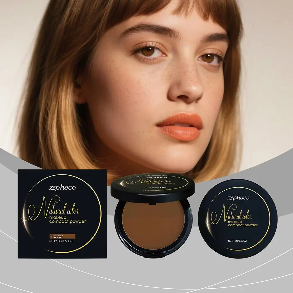 Long Lasting Face Setting Powder Oil-Control Matte Waterproof Smooth Face Finishing Pressed Powder Concealer Loose Powder Makeup