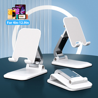 Universal Q7 Foldable Metal Phone Holder For iPad Xiaomi Samsung iPhone Smartphone Support Tablet Liftable Stand Desktop Stand