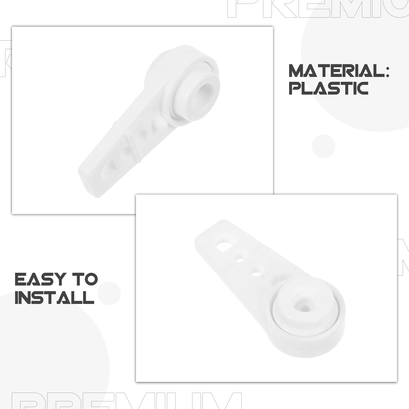 

12pcs Curtain Track Gliders Bearing Carriers Precision Drapery Track Rail Pulley Sliding Roller For Smooth Operation